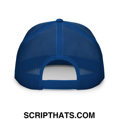 Red White and Blue ICU Crew Nurse 4th of July Funny Snapback Trucker Hat