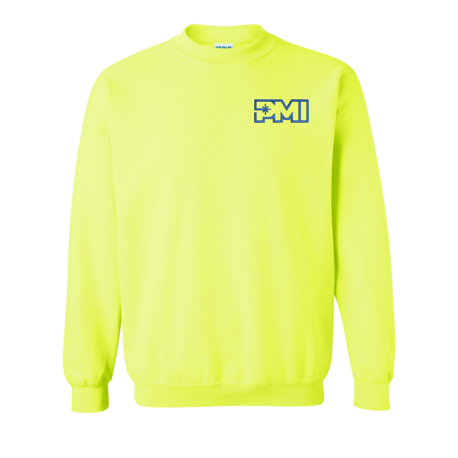 Safety Green Crewneck Sweatshirt