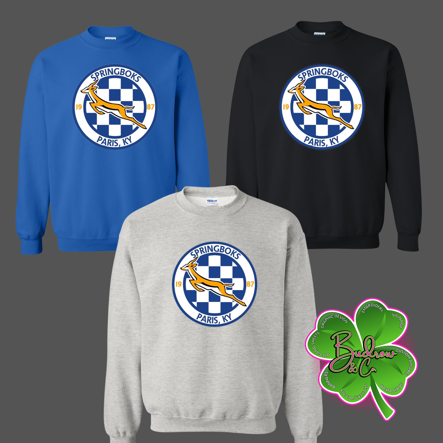 Springboks Crewneck Sweatshirt